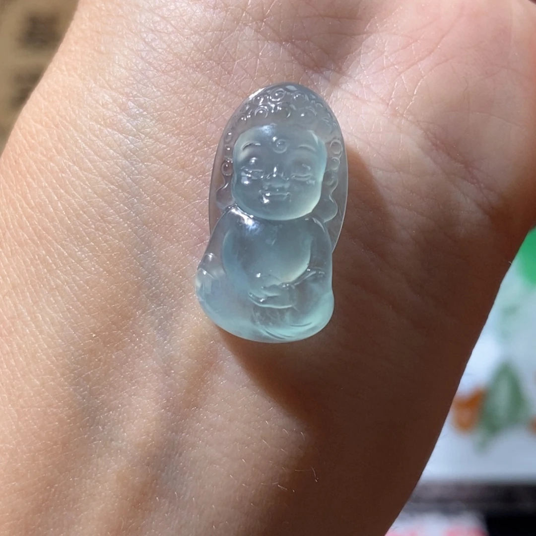 定制翡翠未镶嵌翡翠22.9×12.3×5.3