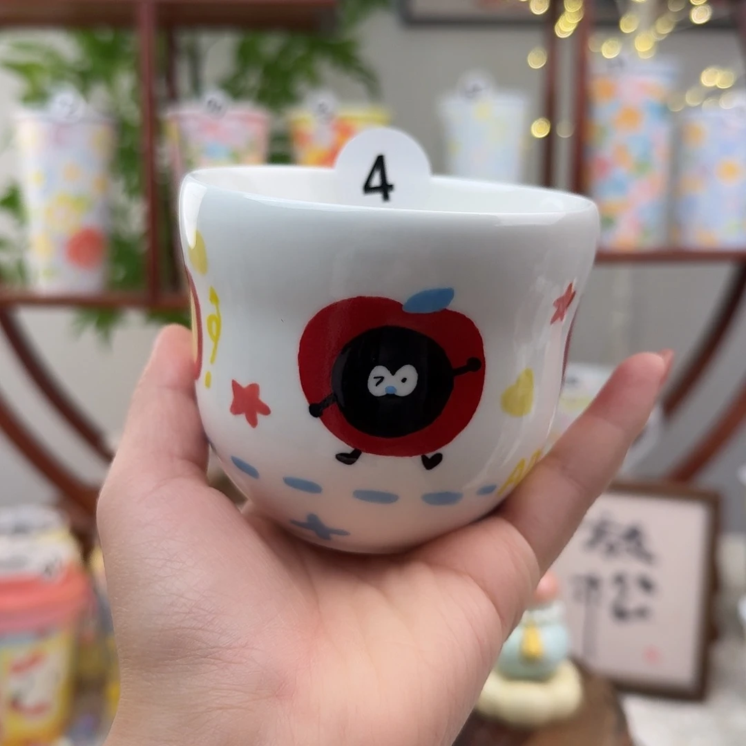 陶摆件4景德镇手绘高温釉下彩