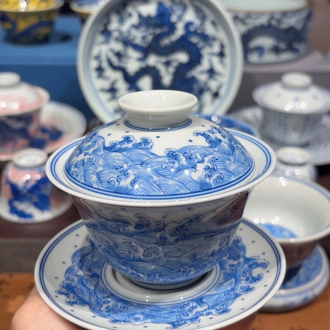 瓷片景德镇纯手工手绘