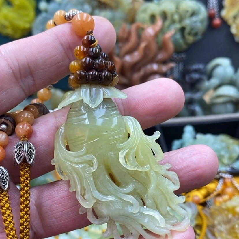 【闪购商品】未镶嵌岫玉吊坠