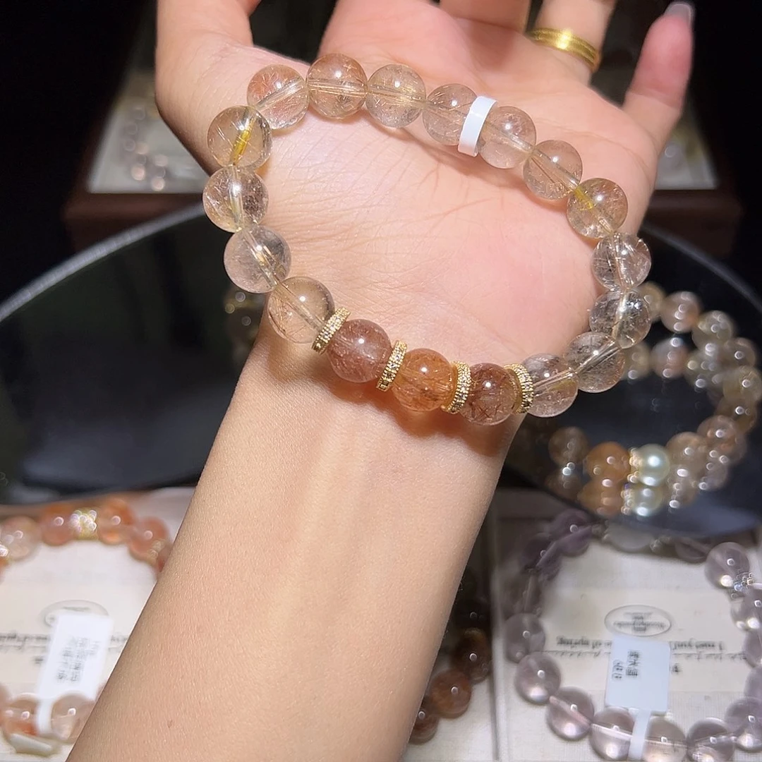 水晶手链未镶嵌k****x22-首单九折 48小时鉴赏