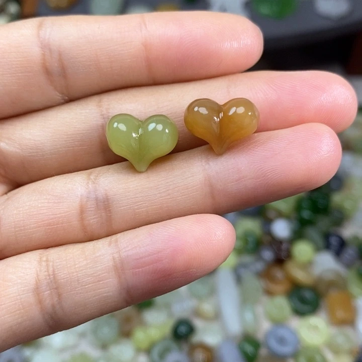 和田玉未镶嵌挂件(****