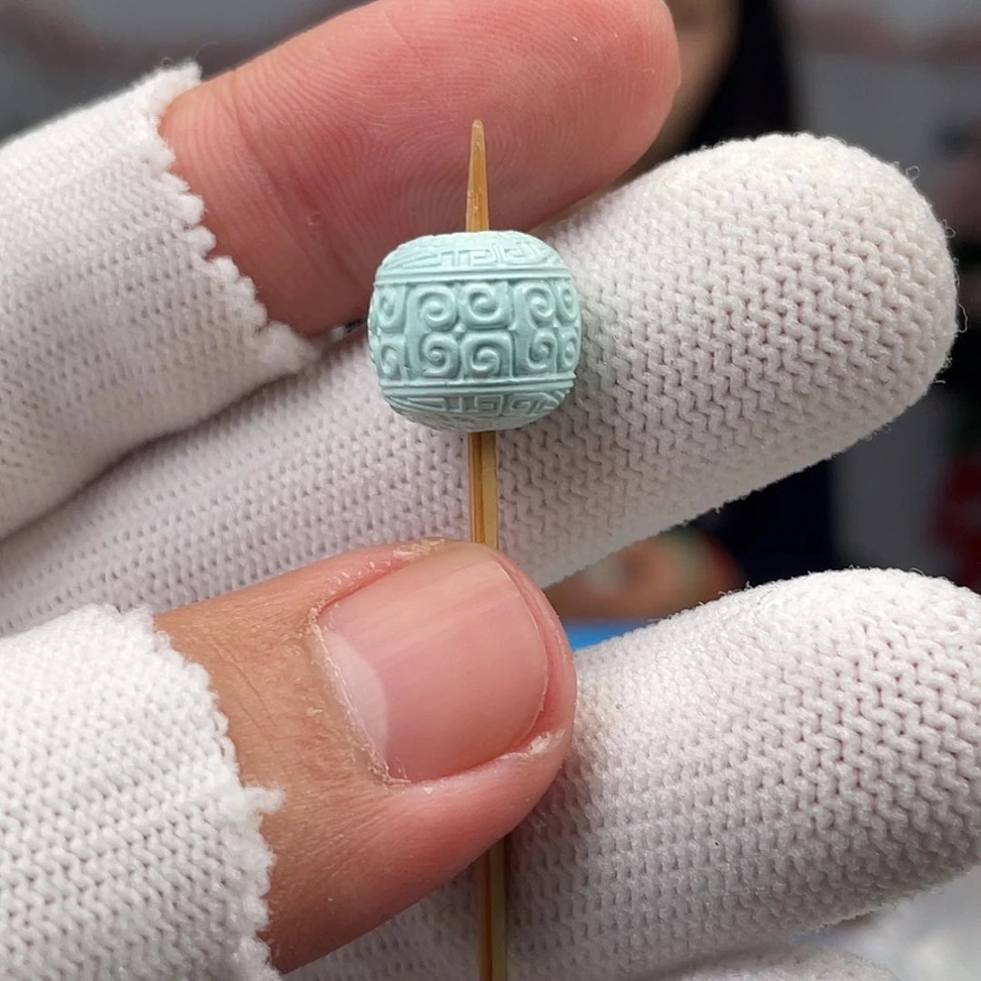 绿松石未镶嵌挂件