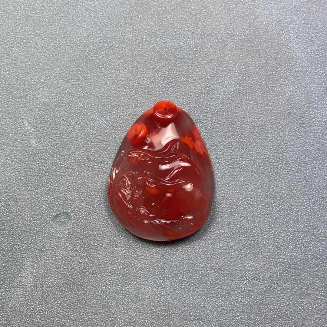 南红玛瑙吊坠未镶嵌表***家