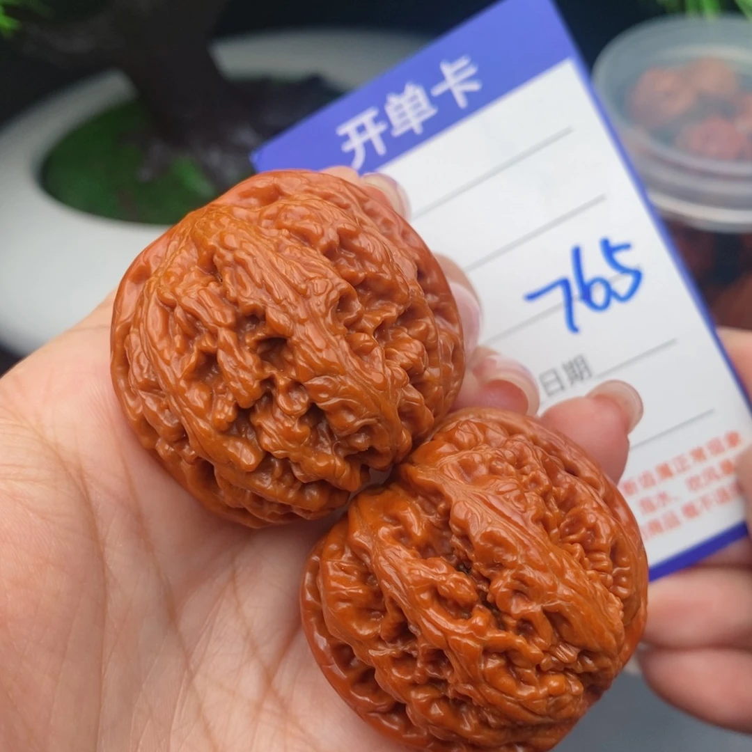 文玩核桃把件39粗筋765