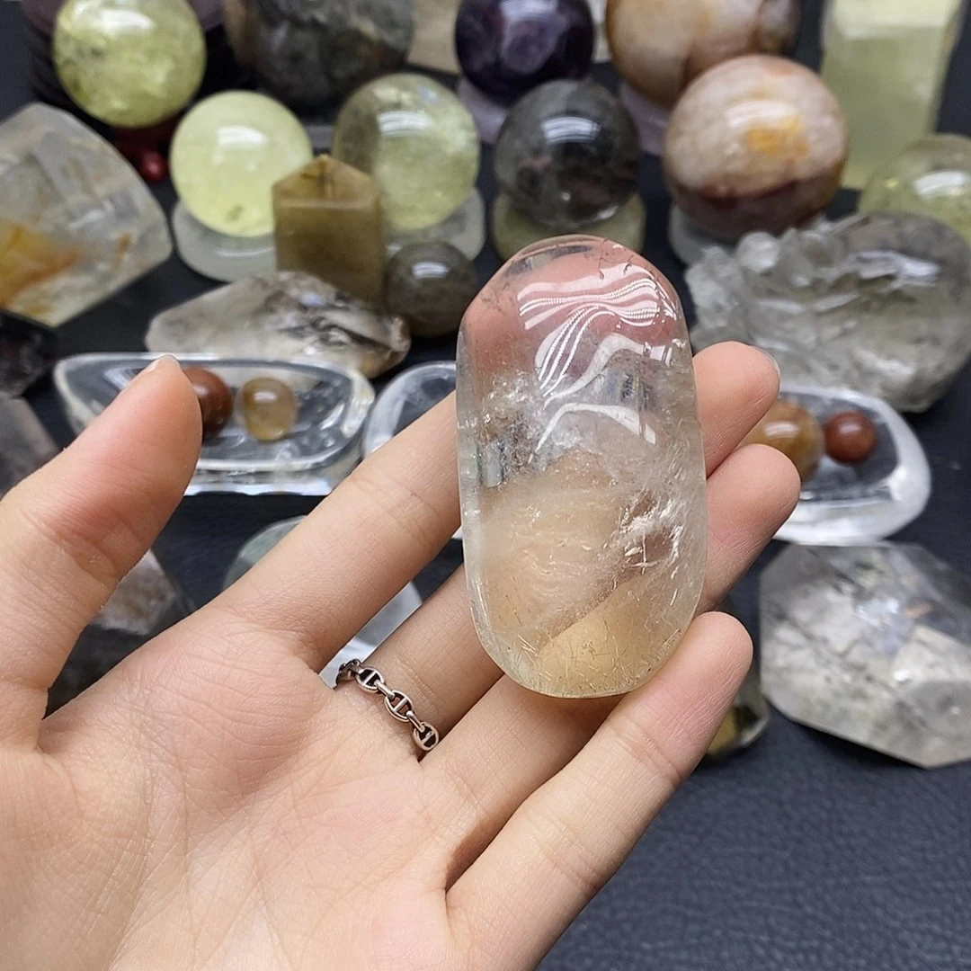 未镶嵌水晶珠宝半成品191水晶石