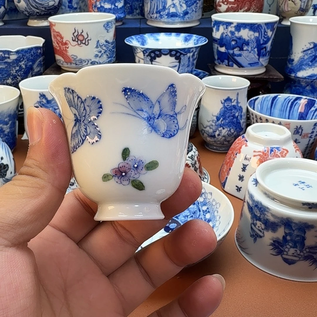 Y***n杯子景德镇全手工手绘陶瓷