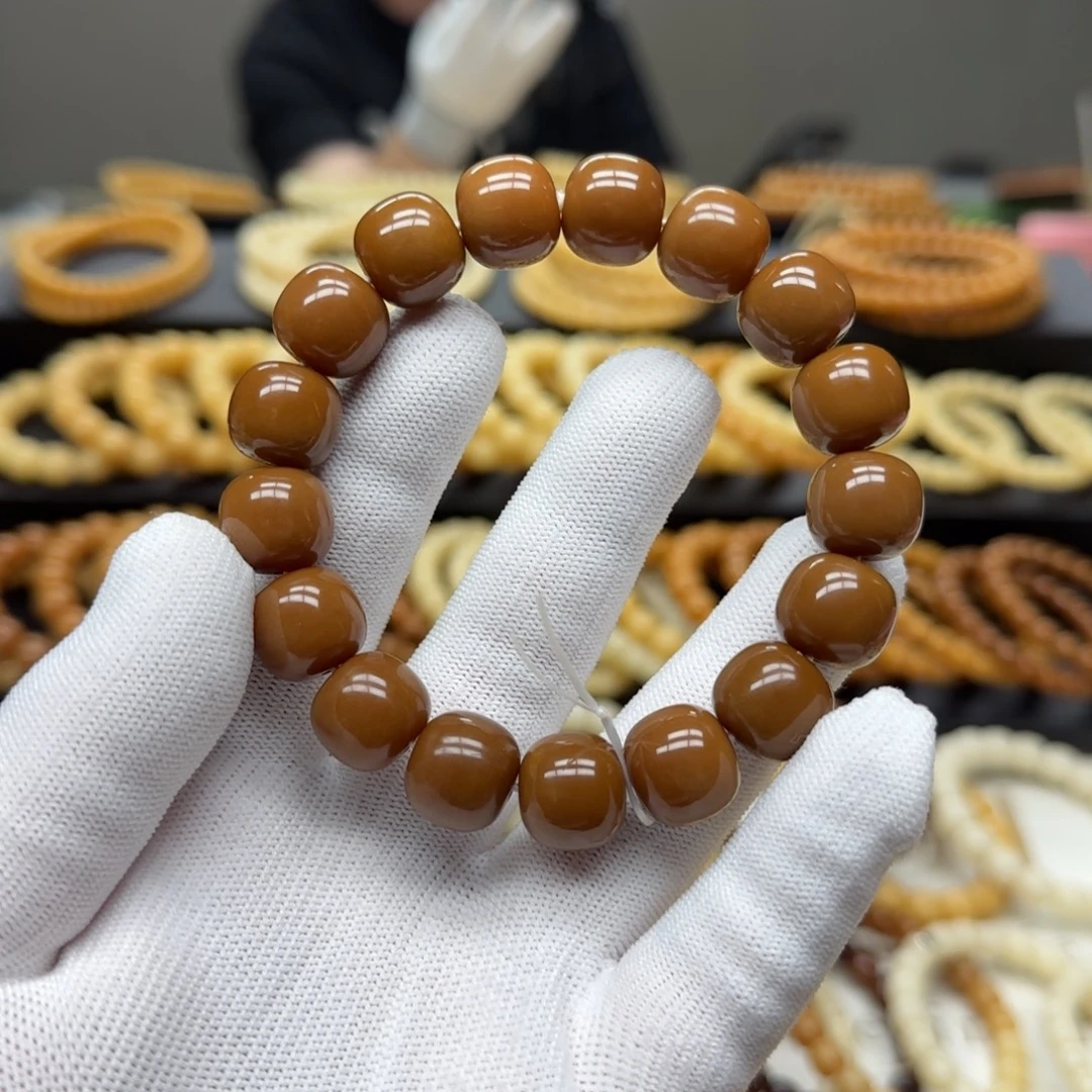 手串菩提根/象牙果13×14 11年 精工