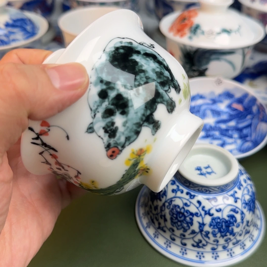 陶抖音闪购纯手工手绘3