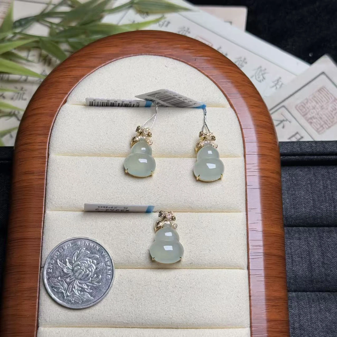 【央博玉&思懿】18k翡翠吊坠-2980-1-ZGM-多样性发一|CXQ21