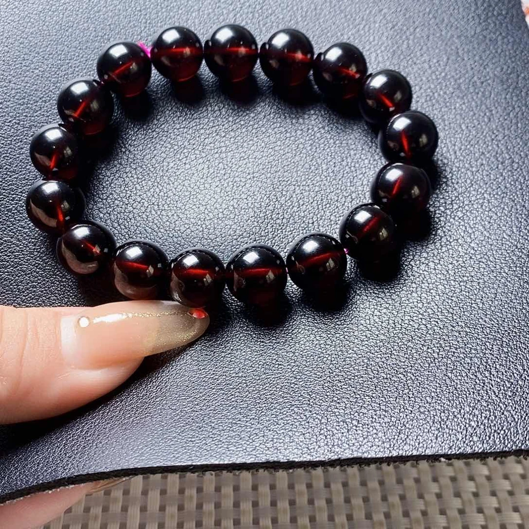 石榴石手链未镶嵌10单圈