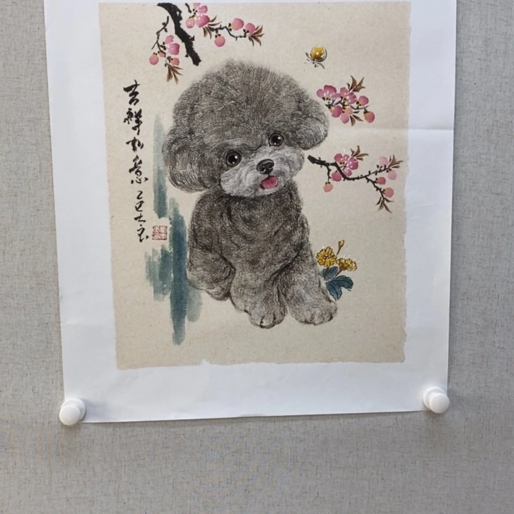 国画亲笔手绘原创