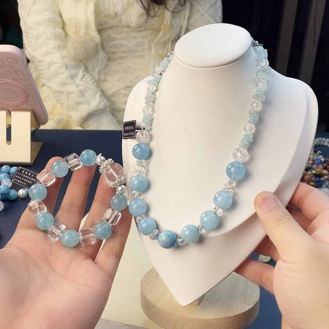 水晶银S925镶嵌手链