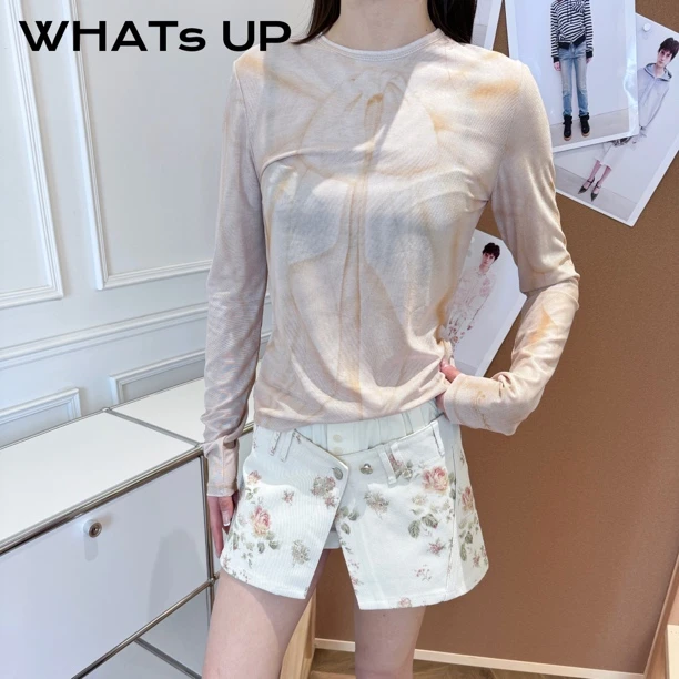 OPENYY 25PS 设计师品牌 网状皮肤衣WHATsUP