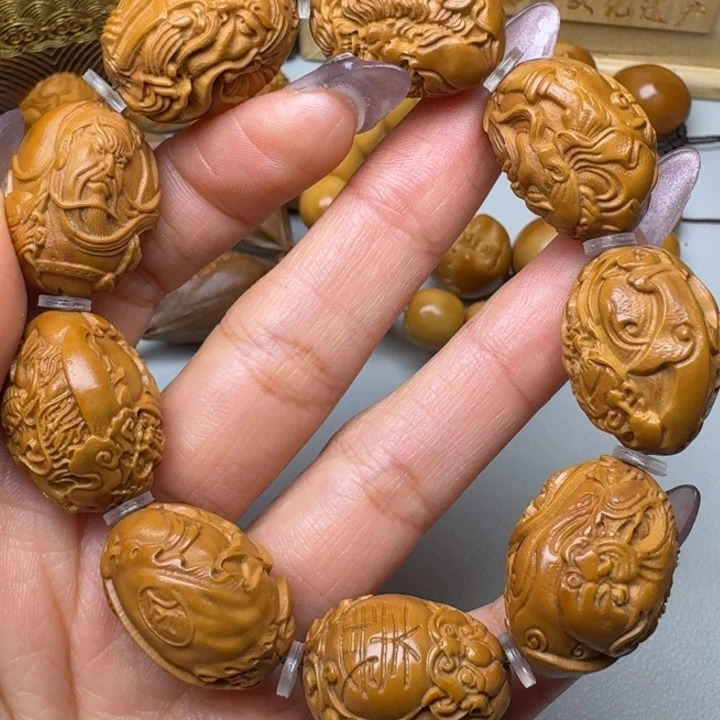 橄榄核手串/手链关公