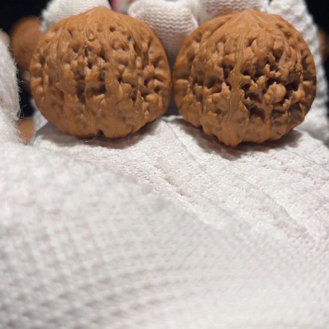 文玩核桃吊坠平谷凹底41