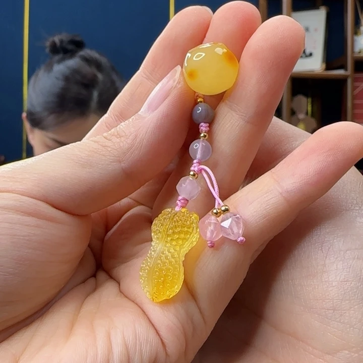 未镶嵌吊坠(赠链)蜜蜡?****?