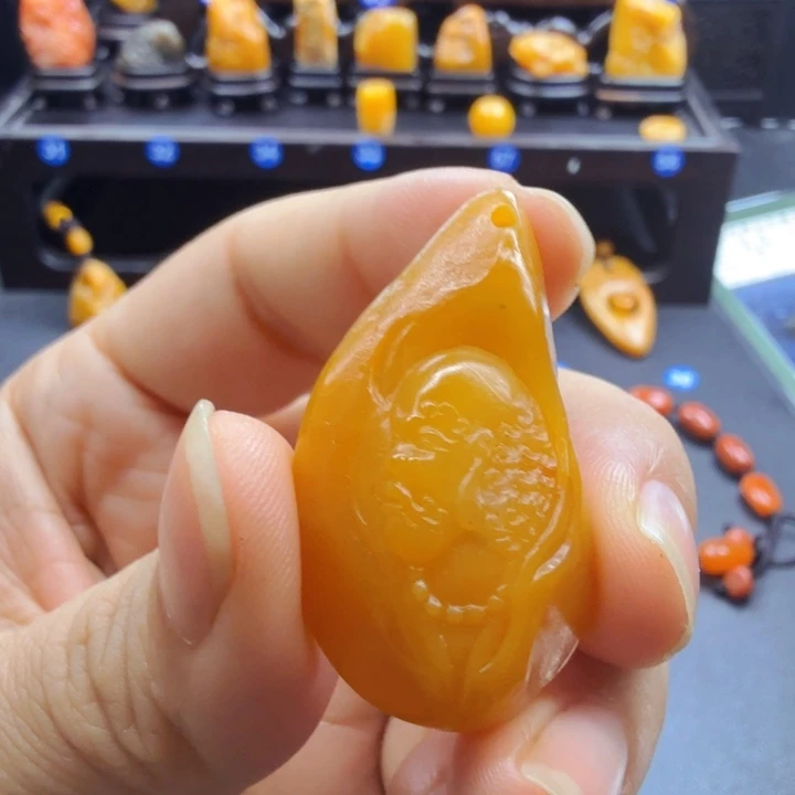 田黄石田黄石挂饰