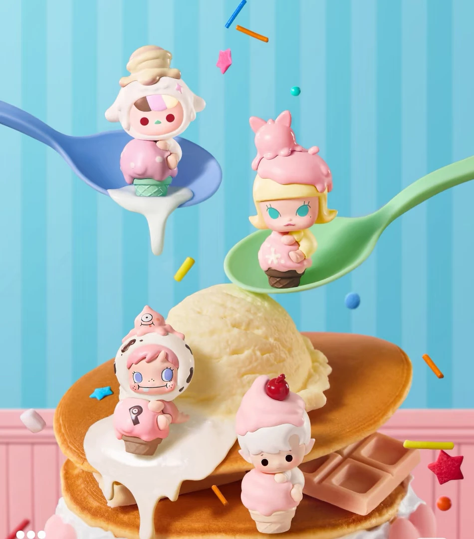 【代拆】泡泡冰淇淋系列萌粒盲袋盲盒小摆件