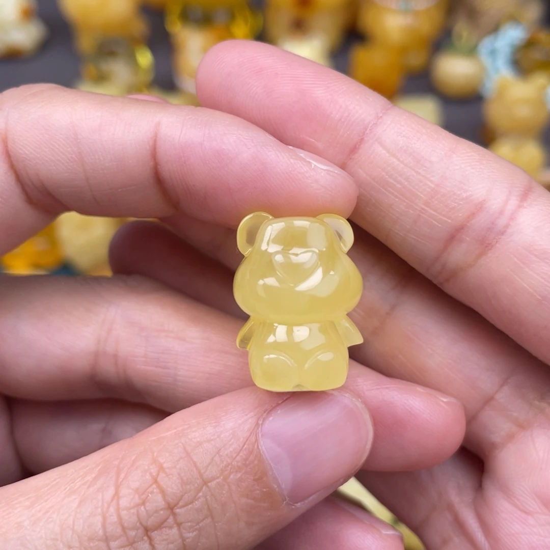 裸石琥珀未镶嵌蜜蜡