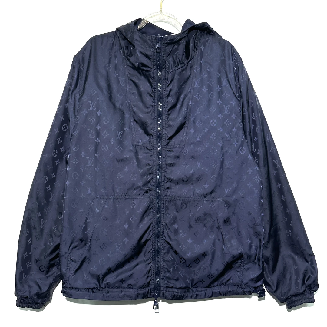 99新 LouisVuitton/路易威登 46码 双面穿满印冲锋衣 w297