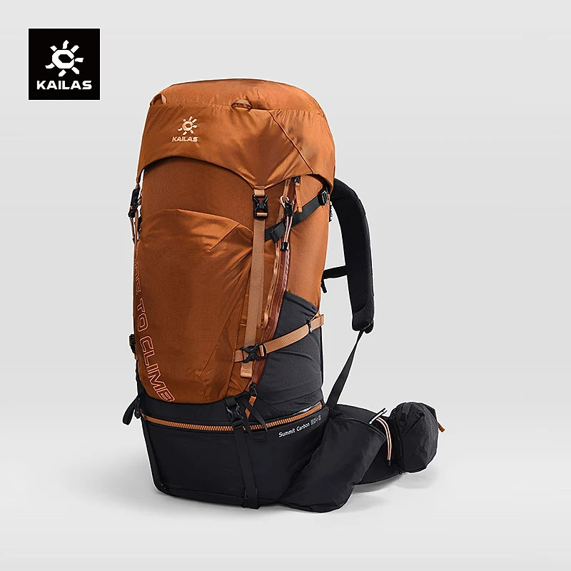 KAILAS凯乐石 巅峰Carbon III碳纤维登山包50L+5高海拔徒步背包