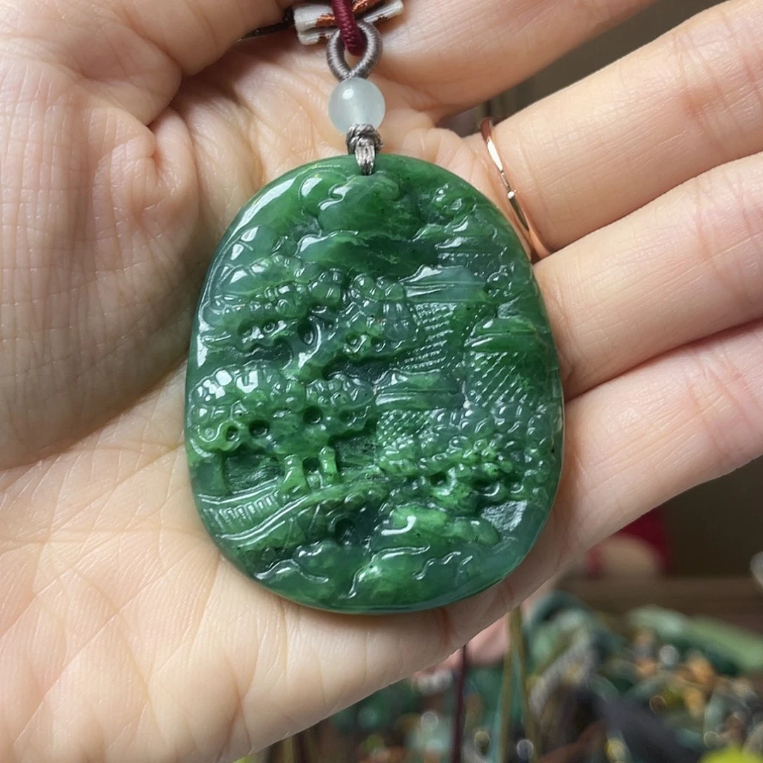 和田玉（糖玉）未镶嵌颈饰