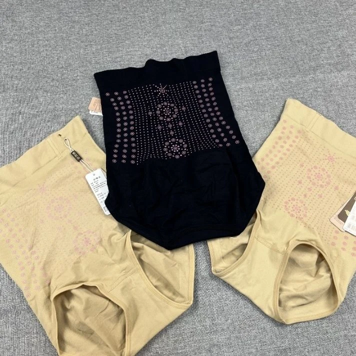 夏娃6217之秀收腹裤塑身裤中腰无痕负离子女