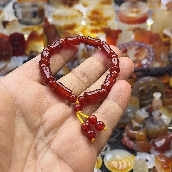 玛瑙/玉髓未镶嵌手链