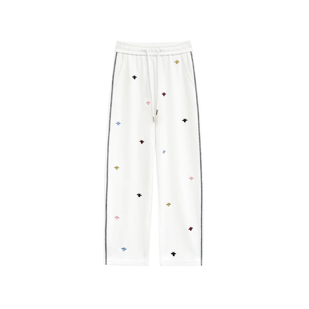 宝盖宋-【Reoyddirne】宽松直筒弯刀裤气质25春夏休闲裤118677