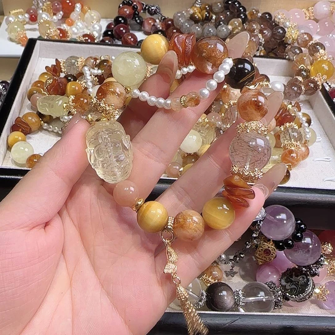 水晶手链未镶嵌此次