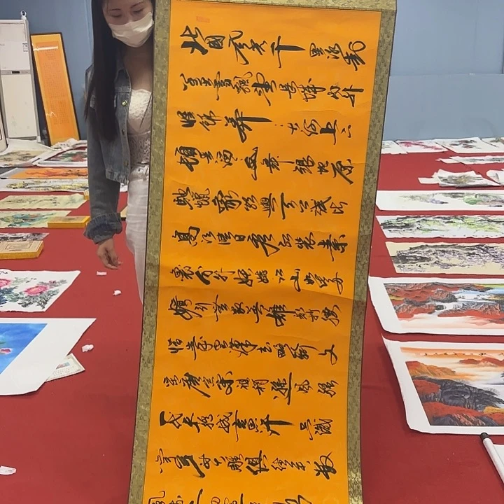 国画纯手绘作品展示作品