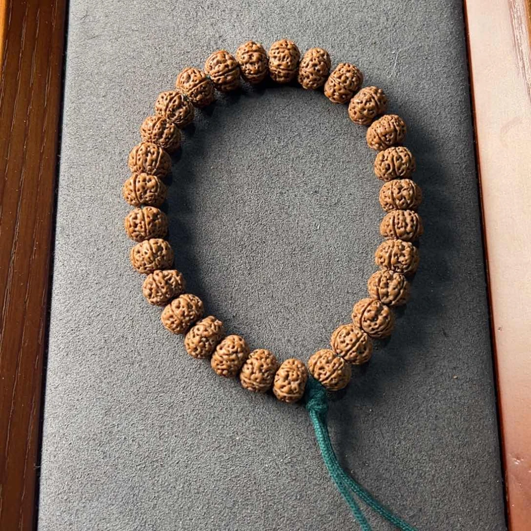 金刚菩提手串矮桩6瓣老树凹底11