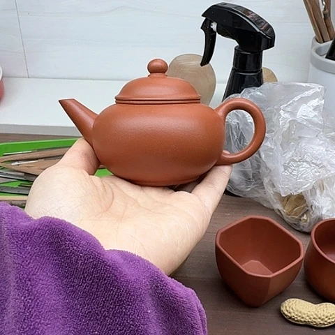 朱泥茶壶茶壶茶壶阿*