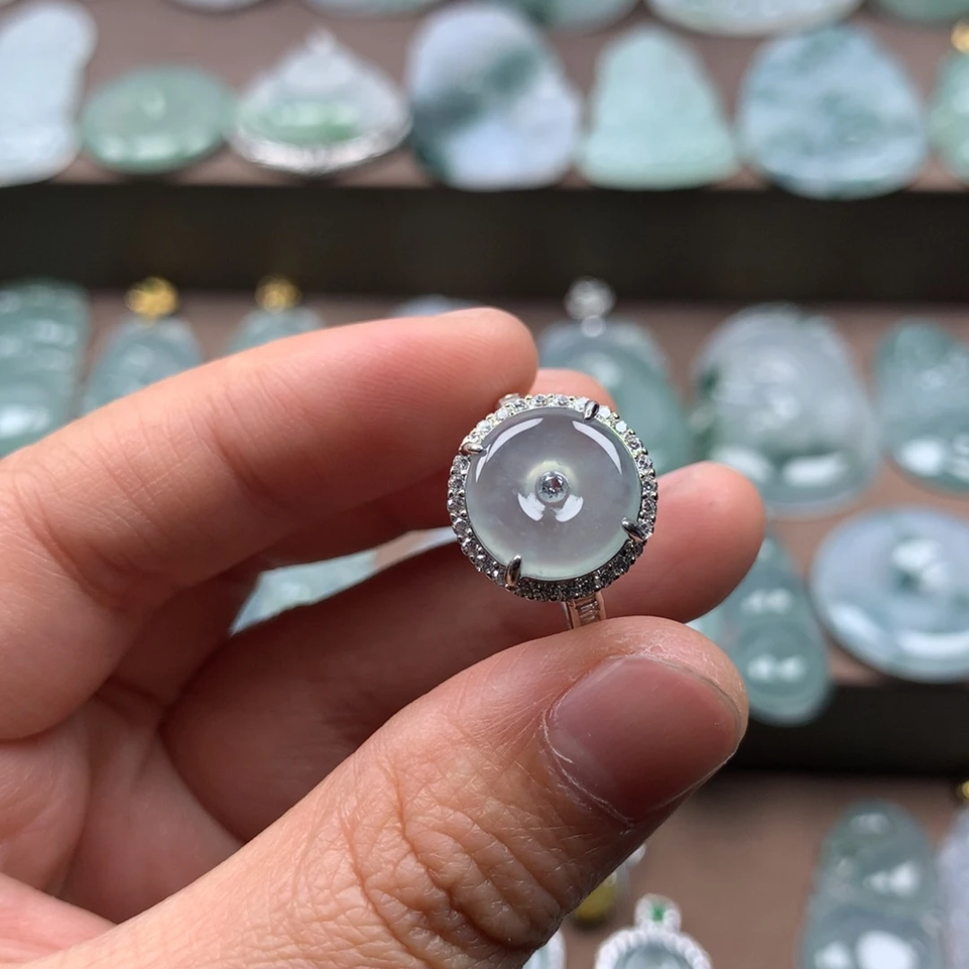 颈饰未镶嵌翡翠丶***优天然翡翠