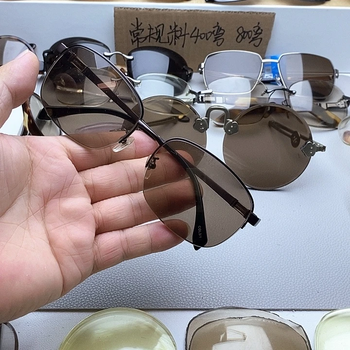 便携款水晶水晶眼镜清凉护目