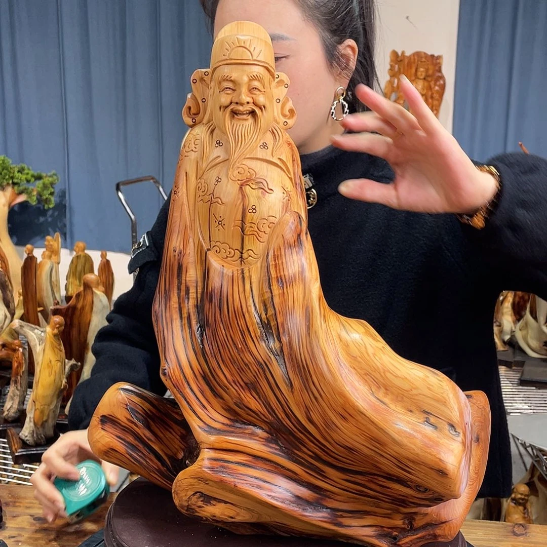 柏木（崖柏）随型艺术根雕
