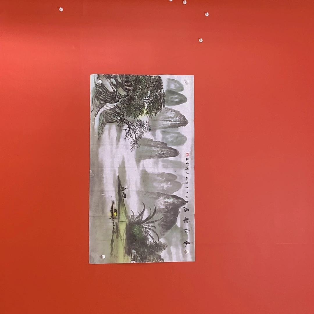 国画花鸟山水国画作品