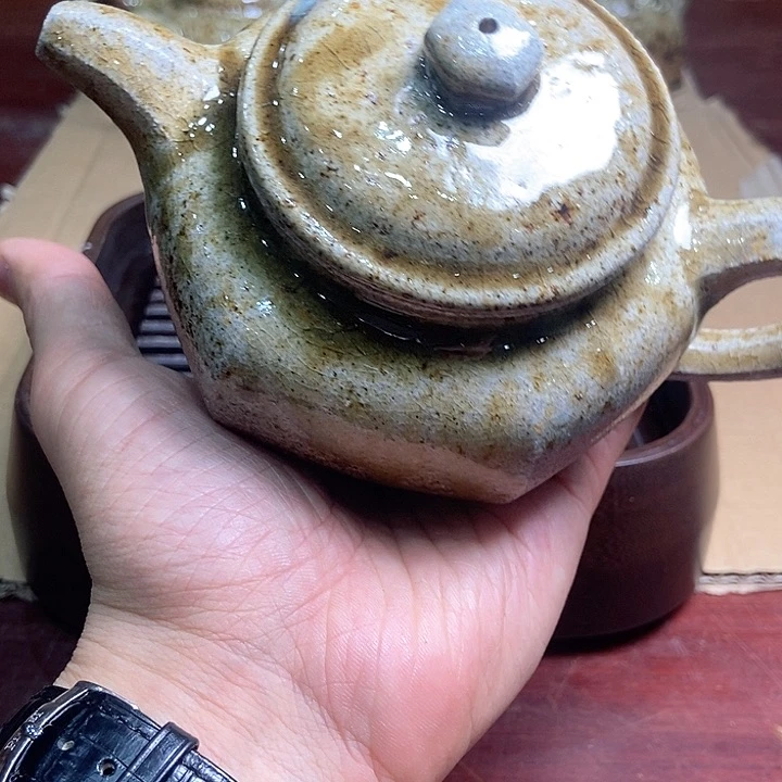 紫砂茶壶柴烧紫砂