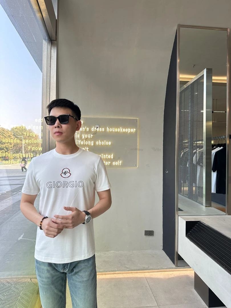 618大促-2025夏季新款休闲时尚男士T恤-QZ-5001