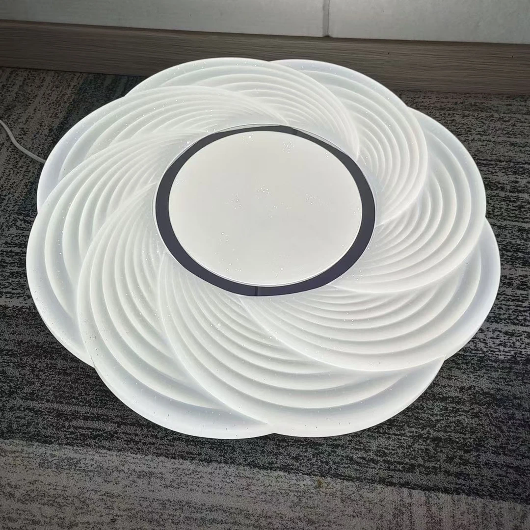 奶油风卧室灯主卧LED吸顶灯客厅灯现代简约星空灯具网红房间灯