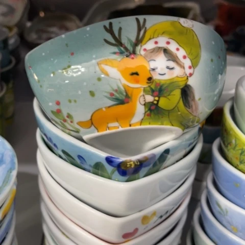 炉景德镇釉下手绘陶瓷