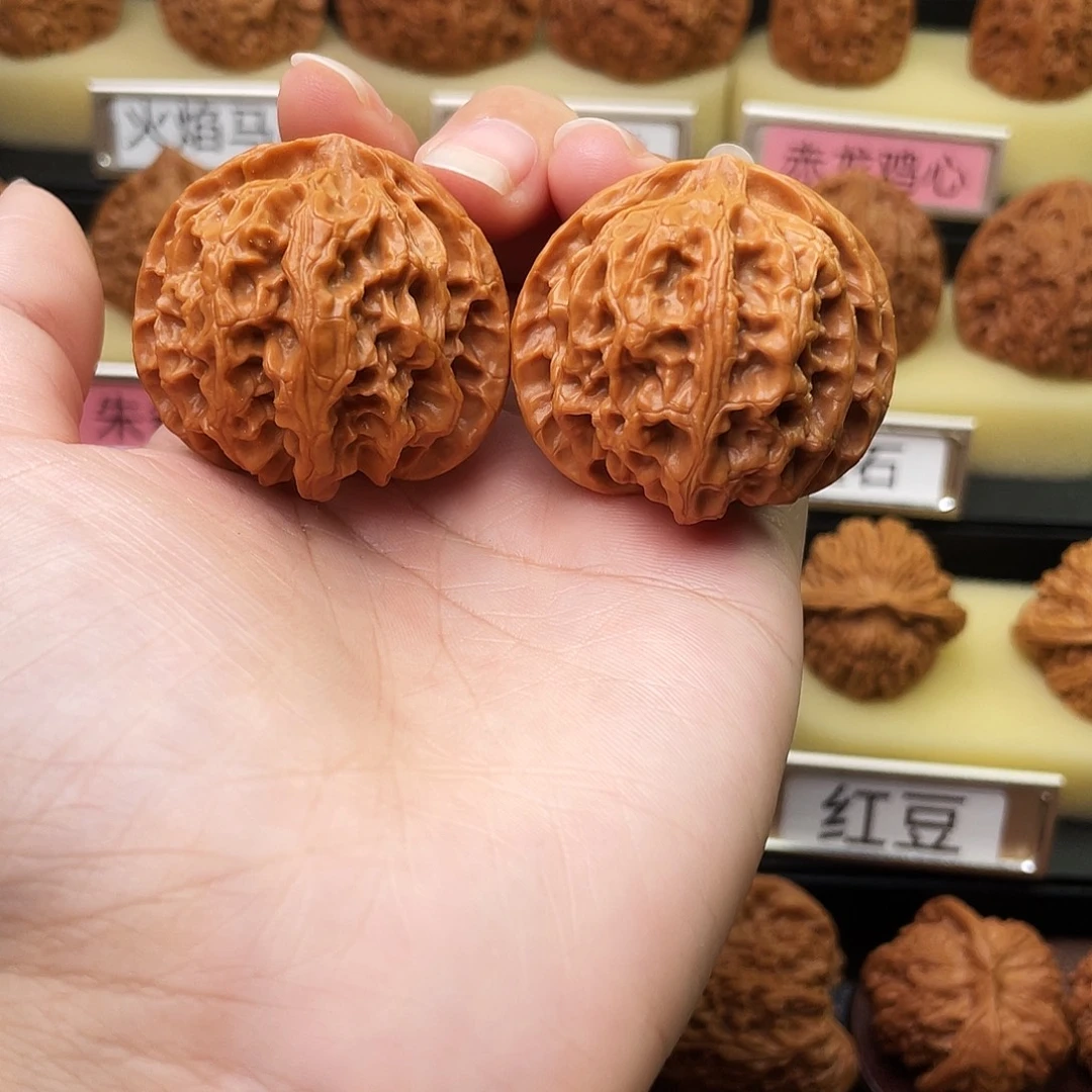 吊坠文玩核桃苹果园40尺875