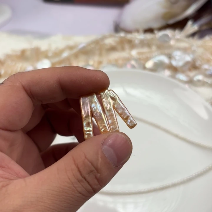 郝***宝淡水珍珠耳饰银S925镶嵌