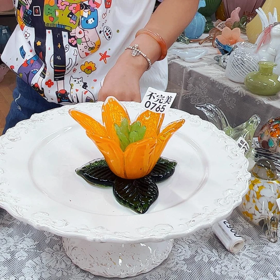 0765不完美 家悦琉璃摆件
