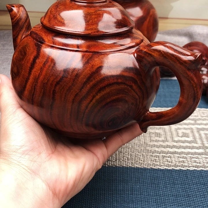 遇***…黄花梨/降香黄檀海南黄花梨大茶壶