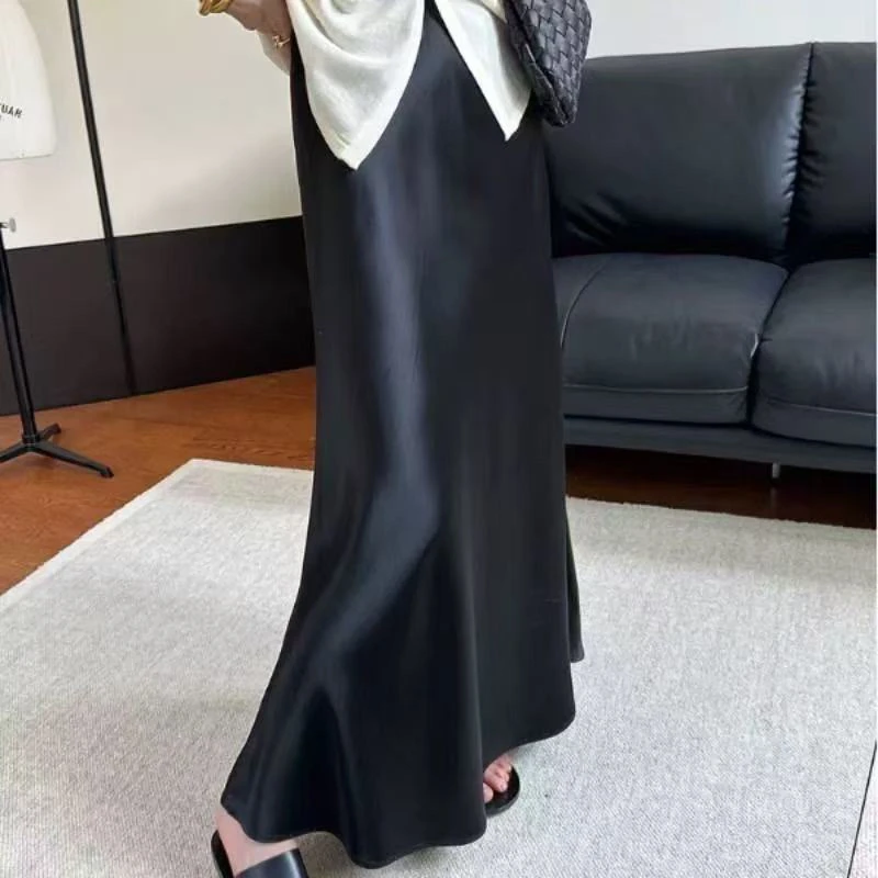 时尚定制系列光泽缎纱鱼尾裙