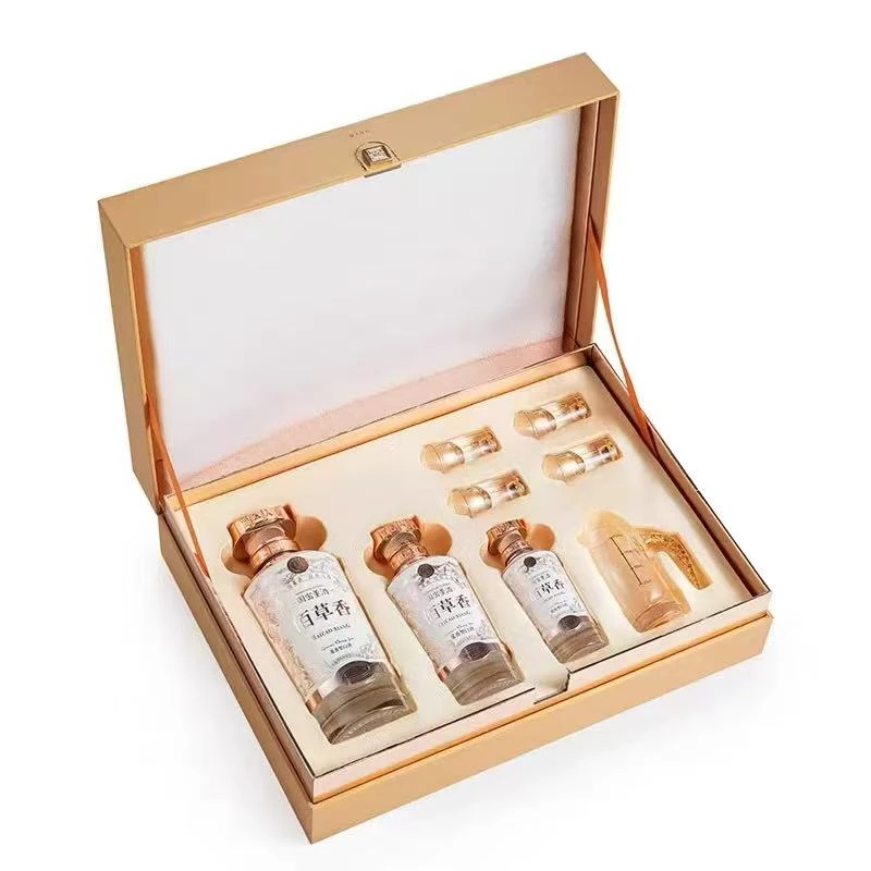 董酒佰草香礼盒  1盒54度500ml+250ml+100ml