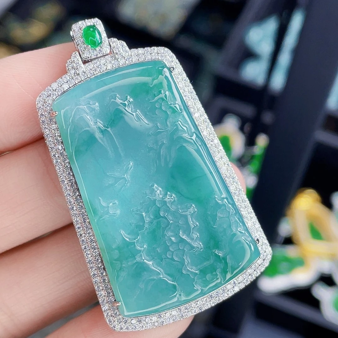 翡翠吊坠(不含链)未镶嵌