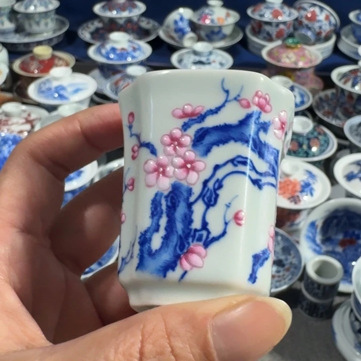 栋***景德镇手工手绘杯